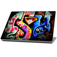 MightySkins Protective, Durable, and Unique Vinyl wrap cover Skin for Microsoft Surface Laptop (2017) 13.3" - Loud Graffiti, Black (MISURLAP-Loud Graffiti)