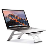 Laptop Stand, Foldable Multi-Functional Aluminum Ergonomic Portable Laptop Riser, Adjustable Stand Holder for Laptop MacBook Pro/Air, HP, Dell, Lenovo, Samsung, Acer, Huawei MateBook