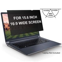 Scotamalone Privacy Screen Filter for 15.6 Inch Laptop 16:9 Widescreen Laptop Display - Great Office Product to Protect Your Privacy and Anti Glare Protector