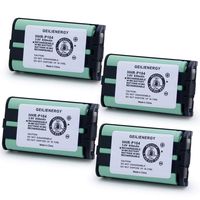 GEILIENERGY HHR-P104 3.6V 830mAh Type 29 Phone Battery Compatible with Panasonic HHR-P104, HHR-P104A, KX-TGA520M,KX-FG6550, KX-FPG391,KX-TG2388B KX-TG2396 KX-TG2300 Panasonic Phone(4 Pack)