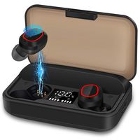 Wireless Earbuds Bluetooth 5.1, pendali TWS Wireless Headphones Earphone with 3100mAh Charging Case LED Battery Display 120H Playtime IPX7 Waterproof Deep Bass Touch Control Noise Canceling for Sport