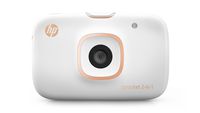 HP Sprocket 2-in-1 Portable Photo Printer & Instant Camera, print social media photos on 2x3" sticky-backed paper (2FB96A)