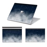 MasiBloom 3 in 1 Body Protective Sticker Decal Full Ultra Thin Laptop Cover Skin for 13.5" 13 inch Microsoft Surface Book 2015 Released (for 13.5" Surface Book (2015 Released), Decal- Starry Sky)