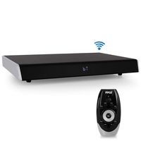 Surround Sound TV Sound Bar - Bluetooth Compatible Wireless Soundbar for TV w/Built in Subwoofer Speaker - Television Sound Bar System w/LCD/HDMI/Digital Optical/RCA/AUX/USB - PyleHome PSBV830HDBT.5