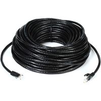 Lknewtrend 200FT CAT6 High-Speed 10 Gbps Ethernet Network Cable - RJ45 Internet LAN Solid PoE Wire for IP PoE Security Camera, NVR, Computer, Router, Xbox, TV, Switch (200 Feet, Black)