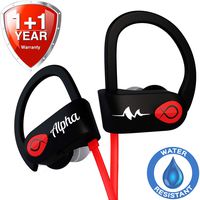 Wireless Headphones - Premium 2019 - Best Wireless Earbuds - Workout Headphones - Sport Headphones - Running Headphones - Waterproof Headphones - IPX7 - w/Mic Noise Cancelling - for Women Men