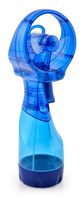 O2COOL Deluxe Handheld Battery Powered Misting Fan Fine Mist Water Sprayer To Keep You Cool And Comfortable In The Heat - Dark Blue