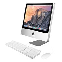 Apple iMac MC015LL/C All-in-One Desktop Computer (Education Version) - 20" Widescreen Display, Intel Core 2 Duo 2.6GHz (Renewed)