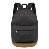 ThiKin Unisex Classic Travel Laptop Backpacks College School Bags Bookbag Black