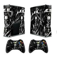 Designer Skin for XBOX 360 SLIM System & Remote Controllers -Reaper