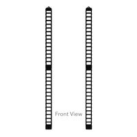 Atlantic Media Stix 4 Pack - Holds 60 CDs, Modern Space Saving Interlocking Design, Wall Mount in Espresso, PN62735674