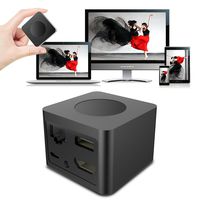 Innens 5G WiFi Display Dongle, 1080P HDMI/AV Dual Output Screen Mirroring Adapter Wireless Display Receiver, Support Miracast Airplay DLNA for iOS Android Windows Mac to HDTV Projector