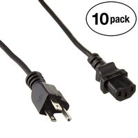 Otimo (10 Pack 10 Ft Power Cord C20 to C13 Black/SJT 14/3