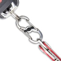 KeySmart Compact Key Holder Add-on Accessory - S-Biner Stainless Steel Quick Disconnect Clip