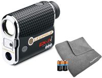 Leupold GX-3i3 Golf Rangefinder Bundle I Includes Golf Rangefinder (Non-Slope) with Carrying Case, PlayBetter Microfiber Towel and Two (2) CR2 Batteries | PinHunter 3