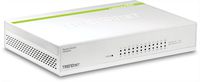 TRENDnet 24-Port Gigabit GREENnet Switch, QoS, 48 Gbps Switching Fabric, Fanless, Plug & Play, Half & Full Duplex, TEG-S24D