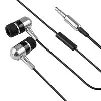 eforCity 263015 Hands Free Earbuds Headphones with Mic Compatible with iPhone