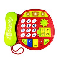 KIDTOY Toy for 6-12 Months Baby Girls, Telephone Toy for 1-3 Year Old Boys Girl Gift for 9-18 Month Boy Baby Music Toy Gift for Girls Birthday Present for Baby Age 1 2 Baby