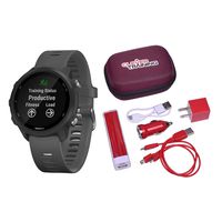 Garmin Forerunner 245 Slate Clever Training Power Bundle
