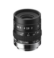 Ricoh FL-HC1212B-VG 1/2" 12mm F1.2 Manual Iris C-Mount Lens w/Locking Screws