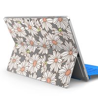 igsticker Ultra Thin Premium Protective Back Stickers Skins Universal Tablet Decal Cover for Microsoft Surface Pro 4/ Pro 2017/ Pro 6(2018) 008795 Flower　Flour　Illustration