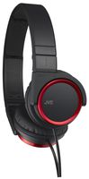 JVC Victor Head-band Foldable Headphones | HA-S400-R Red (Japanese Import)