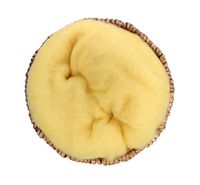 Newborn Fluff, Merino Wool Batting, Cloud, Basket Stuffer, Newborn Photo Prop (7 Ounce, Dandelion)