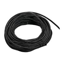 uxcell PET Expandable Braided Sleeving, 1/8-inch 23ft Braided Cable Sleeve, Black