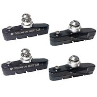 Pioneeryao Sport Road Bike Cycle Bicycle Brake Pads Block 2 Pairs (Black)