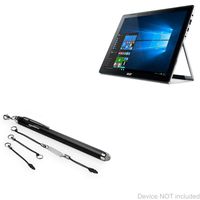 Acer Switch Alpha 12 (SA5-271) Stylus Pen, BoxWave [EverTouch Capacitive Stylus] Fiber Tip Capacitive Stylus Pen for Acer Switch Alpha 12 (SA5-271) - Jet Black