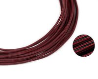 25ft - 4mm ID Nebula Red - Teleios Premium Cable Sleeve - MAINFrame Customs PET Expandable Cable Sleeving