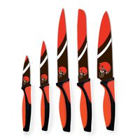 Sports Vault NFL Cleveland Browns Kitchen Knives