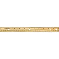 Officemate OIC 12-Inch Wood Ruler, Box of 12 (66009)