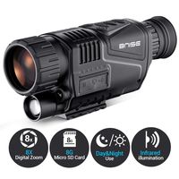 BNISE Digital Night Vision Monocular Infrared Camera - 8X40 HD Night Vision Goggles with 8G TF Card for Adults Night Hunting and Wildlife