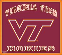 Wow!Pad 78WC044 Virginia Tech Collegiate Logo Desktop Mouse Pad
