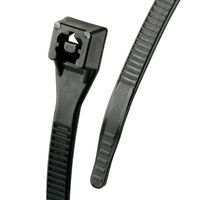GB 46-308UVBFZ 100 Black 8 inch GB Xtreme Temp Cable Ties