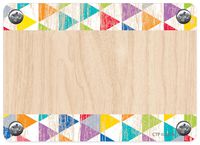 Creative Teaching Press Upcycle Style Rustic Triangles Labels (4578)