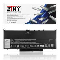 ZTHY J60J5 Primary Laptop Battery Replacement for Dell Latitude E7270 P26S001 E7470 P61G001 Series Notebook R1V85 451-BBSX 451-BBSY 451-BBSU MC34Y 242WD PDNM2 7.6V 55WHr 4Cell