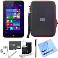 Stream 7 32GB Windows 8.1 Tablet 32GB bundle includes HP Stream 7 Tablet, 32GB memory card, headphones, stylus pen with clip, cleaning kit, hardshell case and micro fiber cloth