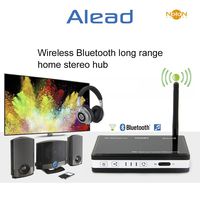 Alead TRX HDM2 Wireless Home HD MultiLinks Stereo Audio Transmitter and Receiver (A2DP), Long Range, Digital Audio Optical, SPDIF. for TV, Home Theater, iPad, Bluetooth Speakers, Headphones