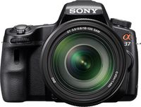 Sony Alpha SLT-A37M 16.1 MP Exmor APS HD CMOS Sensor DSLR with Translucent Mirror Technology and 18-135mm Lens (Black)