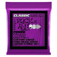 Ernie Ball Classic Pure Nickel Power Slinky Set, .011 - .048