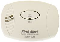 First Alert CO400B Battery Powered Carbon Monoxide Detector with Silence Feature, 9V Battery