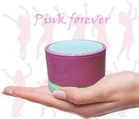 Sungale Seven Color Ring Portable Stereo Bluetooth Speaker with Microphone and Multi-Function(SBK011)
