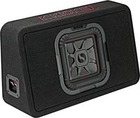 Kicker 46TL7T82 TL7T 8" (20cm) Solo-Baric Subwoofer in Thin Profile Enclosure, 2-Ohm, 350 Watt