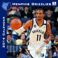 Turner - Perfect Timing 2014 Memphis Grizzlies Team Wall Calendar, 12 x 12 Inches (8011450)