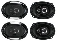 Renegade RX693 6x9" 600 Watt 3-Way Car Audio Coaxial Speakers Stereo