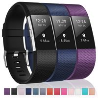 Humenn Bands Compatible with Fitbit Charge 2, 3 Pack Classic & Special Edition Replacement Bands for Fitbit Charge 2, Women Men
