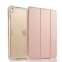 Valkit for iPad Mini 5th Generation 2019 Case, iPad Mini 4 Case,Shockproof Protective Smart Folio Stand Protective Heavy Duty Rugged Impact Resistant Armor Cover[with Auto Sleep/Wake], Rose Gold