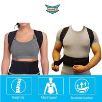 Posture Corrector for Men& Women, Upper& Lower Back Support Brace, Perfect Posture Corrector Strap for Cervical Spine (XL)